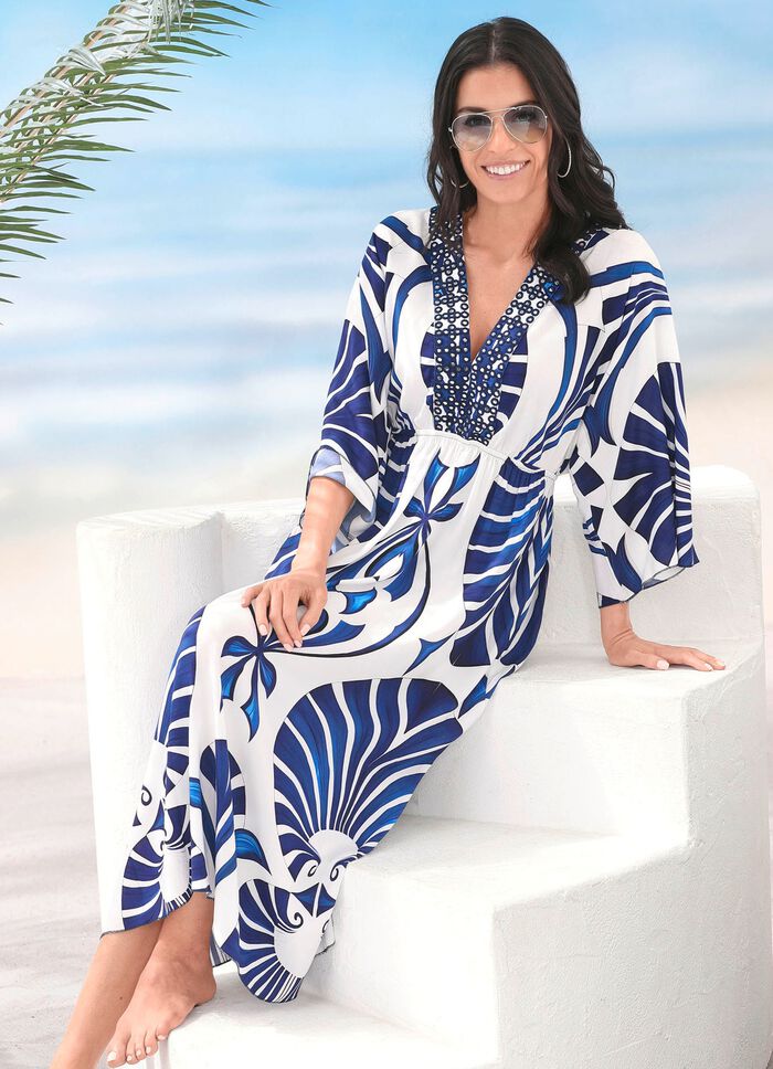 Laurina kl&auml;nning med briljant f&auml;rgad design 