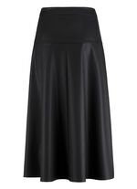 Kjol i ljus tallrikform SVART