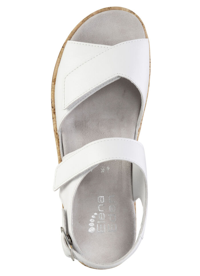 ELENA EDEN sandal av nappaläder, 