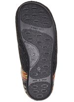 Laurina, bekv&auml;ma damtofflor, bredd G, med uttagbar fotb&auml;dd ANTRACIT-F&Auml;RGRIK