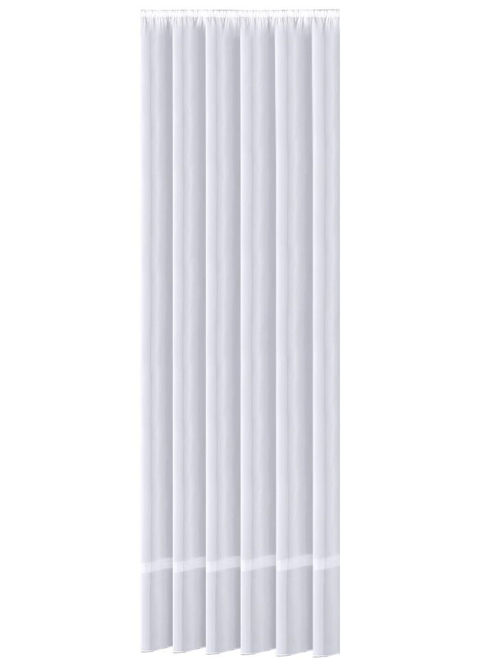 L&aring;nga persienner med v&auml;vda blanka r&auml;nder 