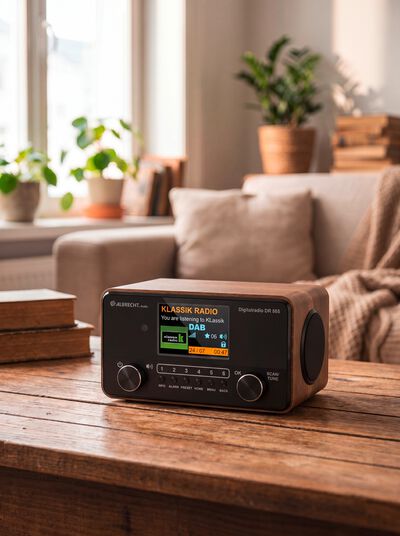 Digitalradio med DAB+ 