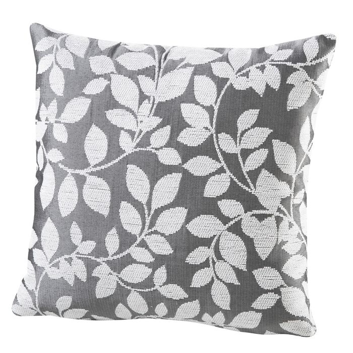 Kuddfodral med vackert bladmotiv 