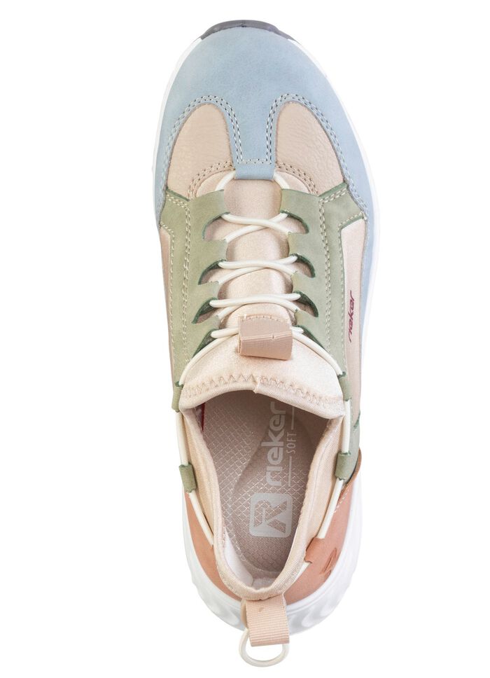 Rieker, snygga damst&ouml;vlar, vidd G, med uttagbar fotb&auml;dd 