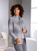 Funktionell jacka med l&ouml;kquiltning 