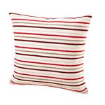 Kuddfodral i randig design BORDEAUX