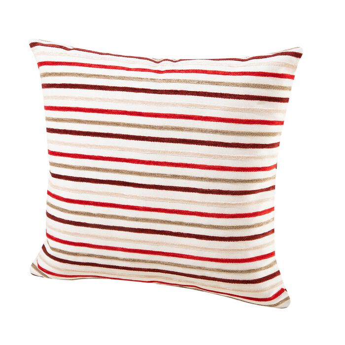 Kuddfodral i randig design BORDEAUX