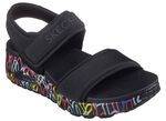 SKECHERS sandal av vadderat textilmaterial 