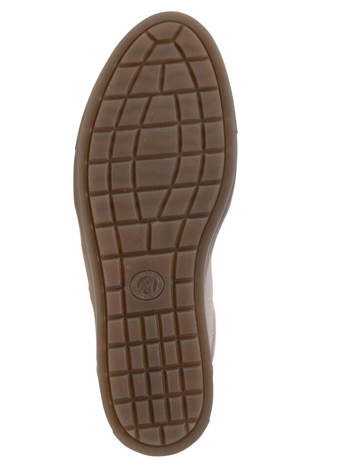 ELENA EDEN sneakers med sn&ouml;rning gjorda av grynigt nappal&auml;der 