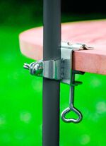 Bordskl&auml;mma i galvaniserat st&aring;l 