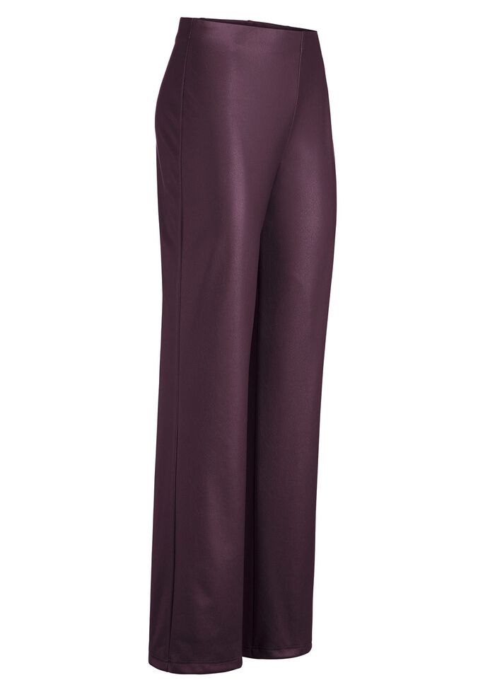 Byxor med utsv&auml;ngda anklar 