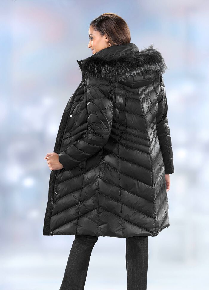 Dunkappa med 2-v&auml;gs dragkedja 