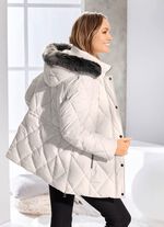 Jacka med dragkedja i sidoslitsarna NATURVIT