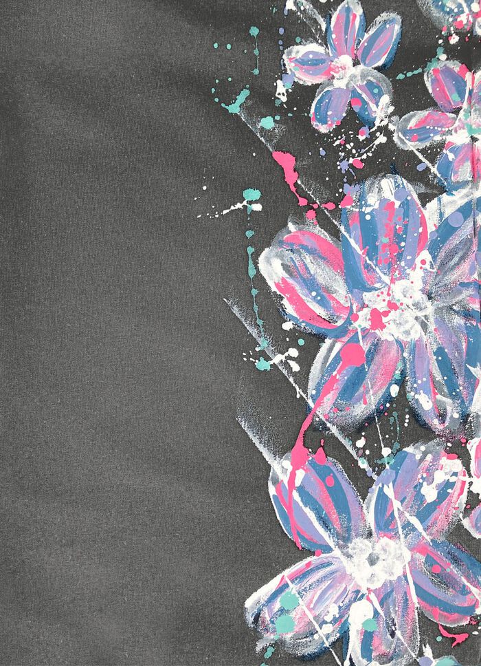 Byxor med ett snyggt blomm&ouml;nster 