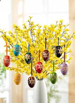 Handsnidade &auml;ggh&auml;ngare, set om 10 st 