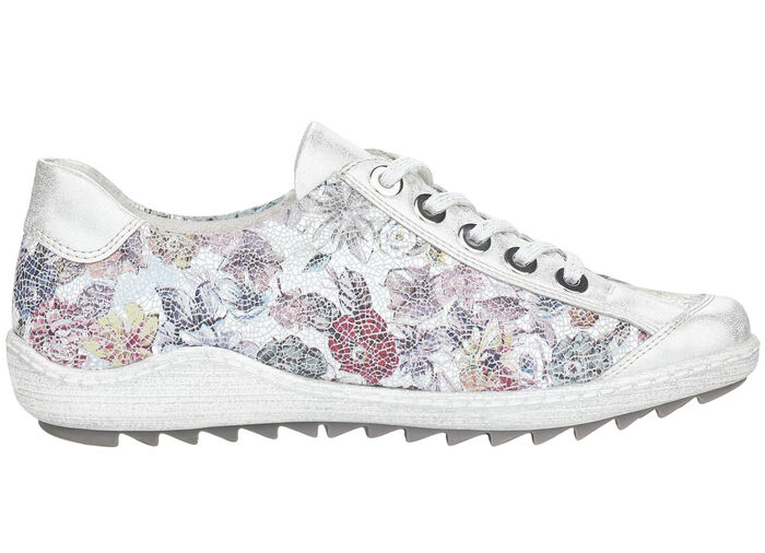 Remonte sneakers med snören SILVERFÄRGIG