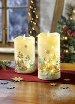 Magiska LED-ljus i ett set om 2 