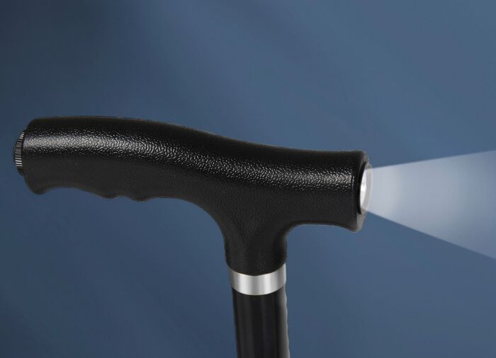 Vikbar k&auml;pp med LED-ljus 