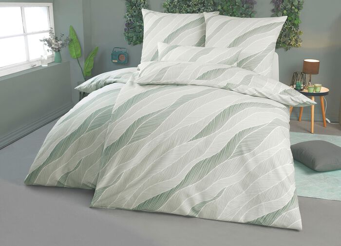 S&auml;ngkl&auml;der i flanellkvalitet 