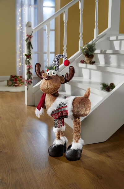 Älg med teleskopben 