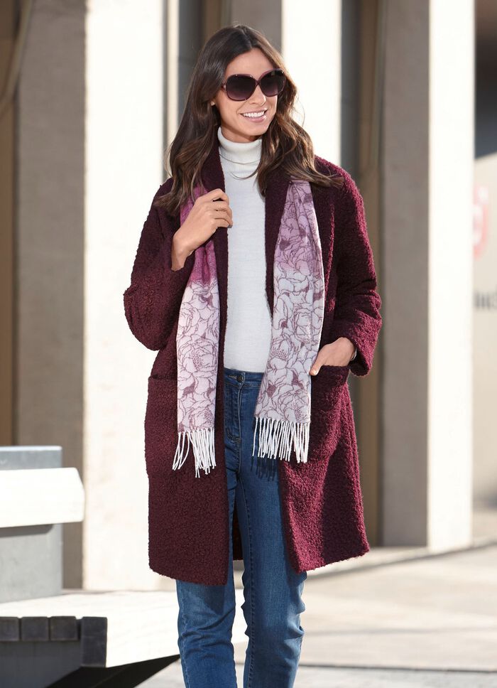 Kort jacka med dold skrivarst&aring;ng 