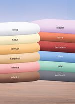 Mjukt ruggat dra-p&aring;-lakan i flanell 