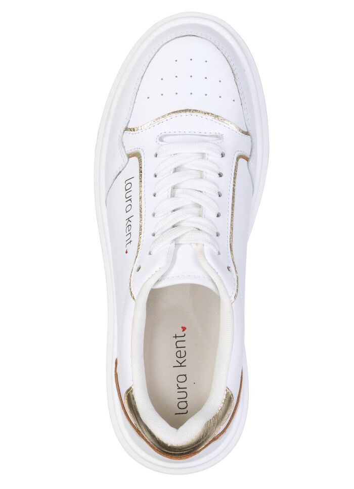 LAURA KENT, trendiga damsneakers, vidd H, med uttagbar fotb&auml;dd 
