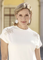 Extraordinära örhängen, äkta snäckskal 