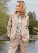 Sweatjacka med sidfickor 