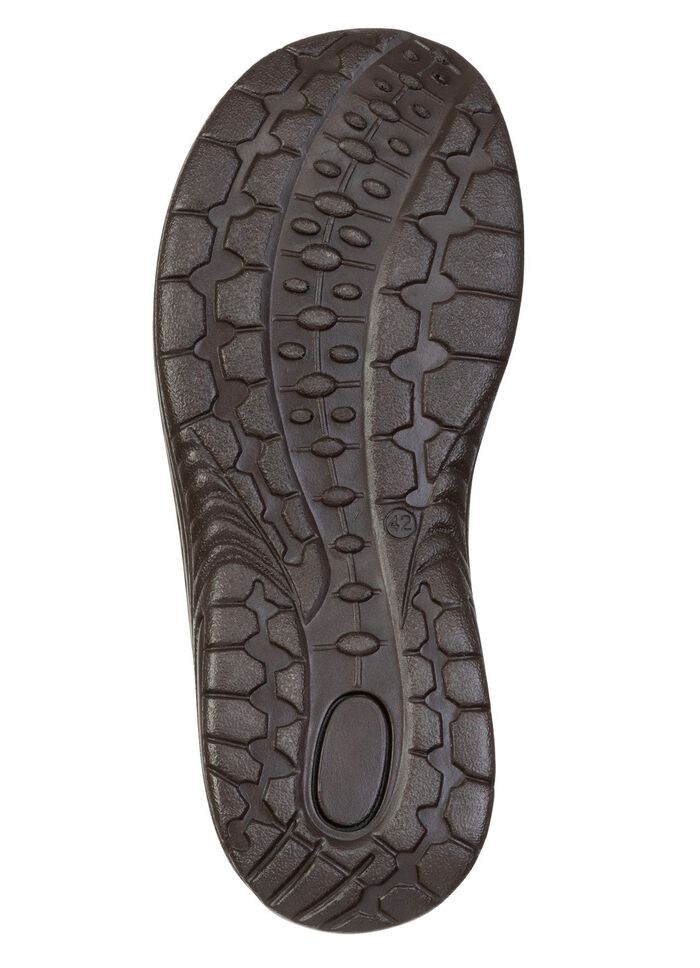 GINO GALANTE, klassiska herrslippers, med kardborrekn&auml;ppning 