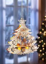 Upplyst tr&auml;f&ouml;nsterbild 