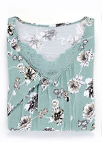 Tv&aring;pack vadl&aring;nga nattlinnen med broderad spets 