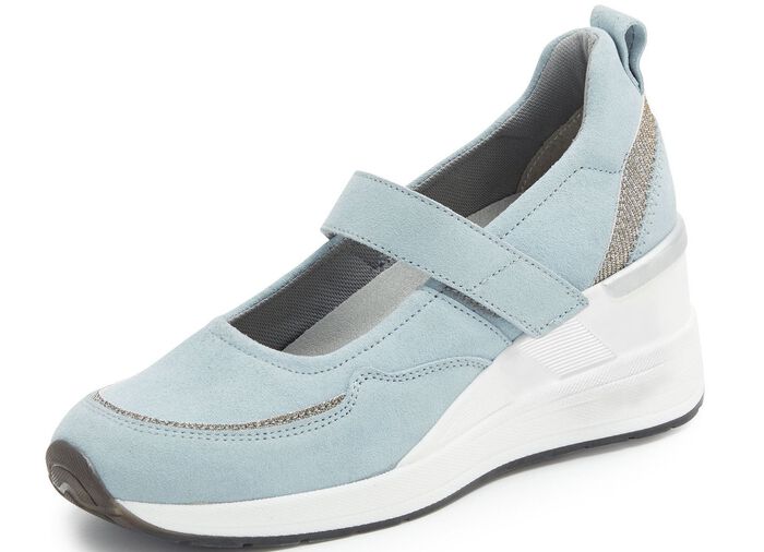 ELENA EDEN clipsko med glitterinl&auml;gg BLEU