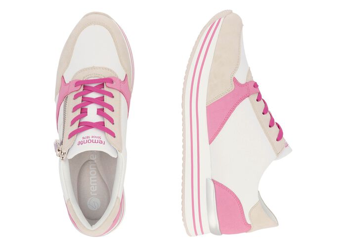 Remonte sneakers med sn&ouml;rning av nappal&auml;der 