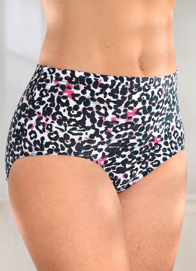 Kalsonger i fyrpack med tryckdesign 