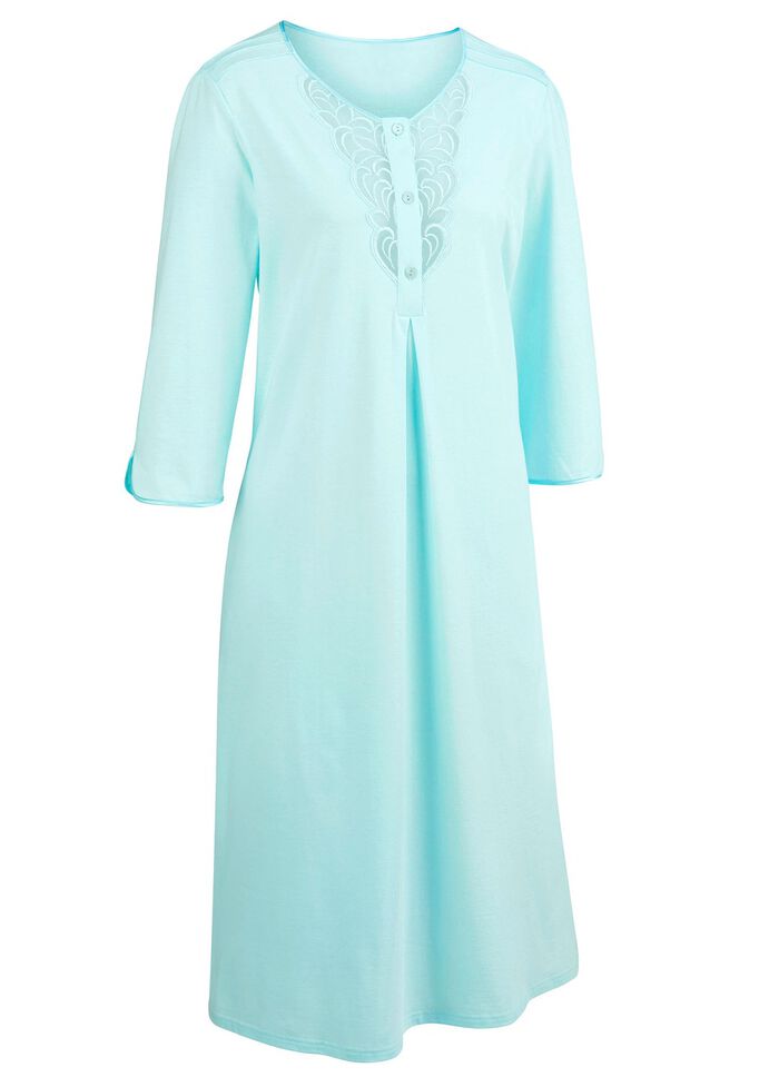 Nattlinne, vadl&aring;ng med tyllbroderi i spets 