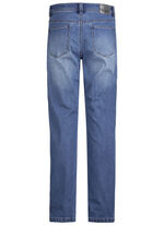 Värmande termojeans i 3 färger JEANSBLÅ