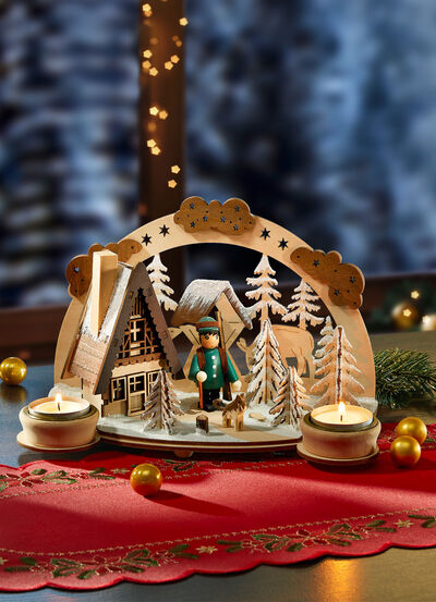 V&auml;rmeljush&aring;llare i tr&auml; 