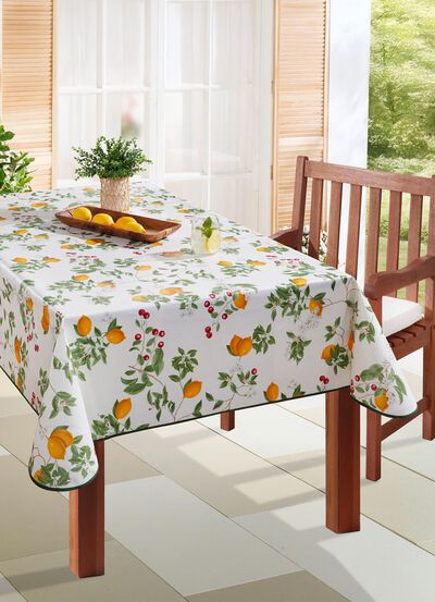 Vaxduk-dukt&auml;cke med kantband 