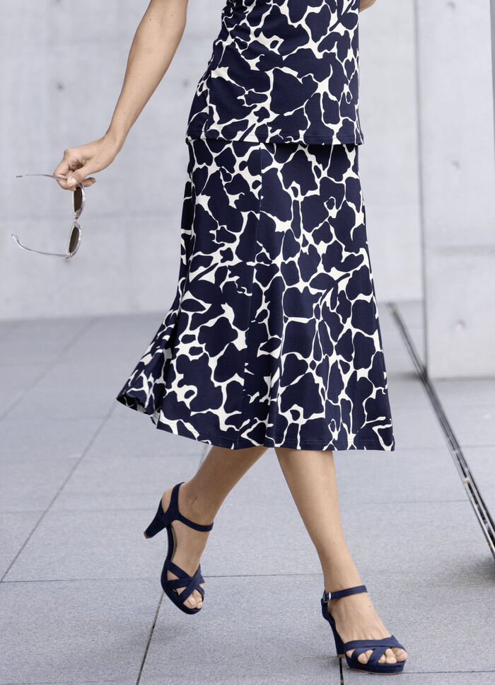 Pikétröja med applikation framtill 