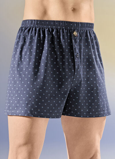 Fyrapack boxershorts med all-over design 