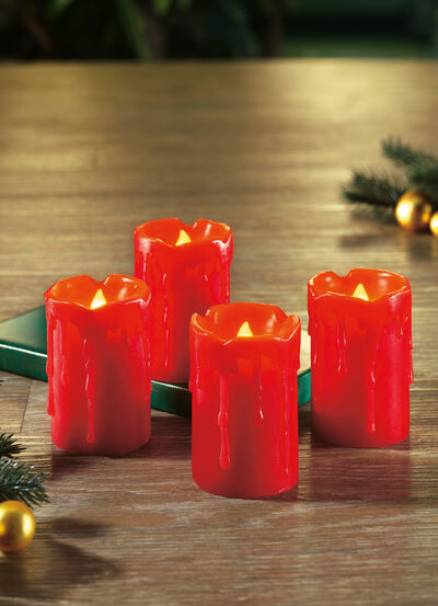 LED äkta vaxljusset 