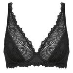 Naturana bygel-bh i elastisk spets 