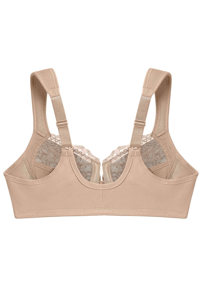 Glamorise bygel-bh med knäppning framtill 