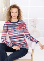 Jumper i garnmix 