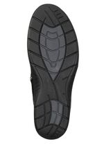 ELENA EDEN, bekv&auml;ma damst&ouml;vlar, bredd H, med uttagbar fotb&auml;dd SVART