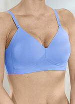 Naturana-bh med vadderade kupor AZURBLÅ