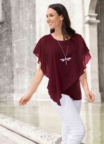 poncho-tunika BORDEAUX