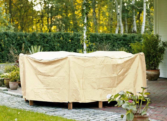 Rivt&aring;liga, v&auml;derbest&auml;ndiga och andningsbara skydds&ouml;verdrag BEIGE ENF&Auml;RGAD