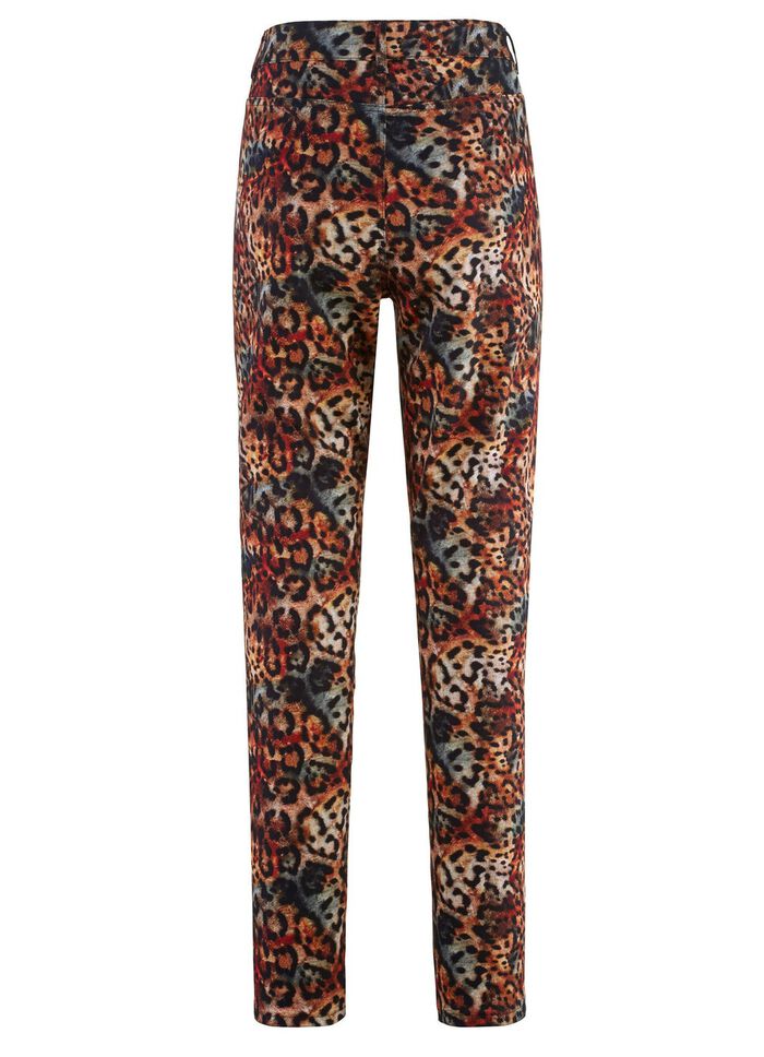 Byxor i trendig djurp&auml;lsdesign 